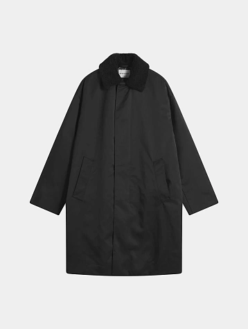 Парка MKI MIYUKI ZOKU Padded Nylon Overcoat Black