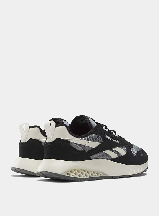 Кроссовки Reebok Classic Leather Hexalite Black/Grey