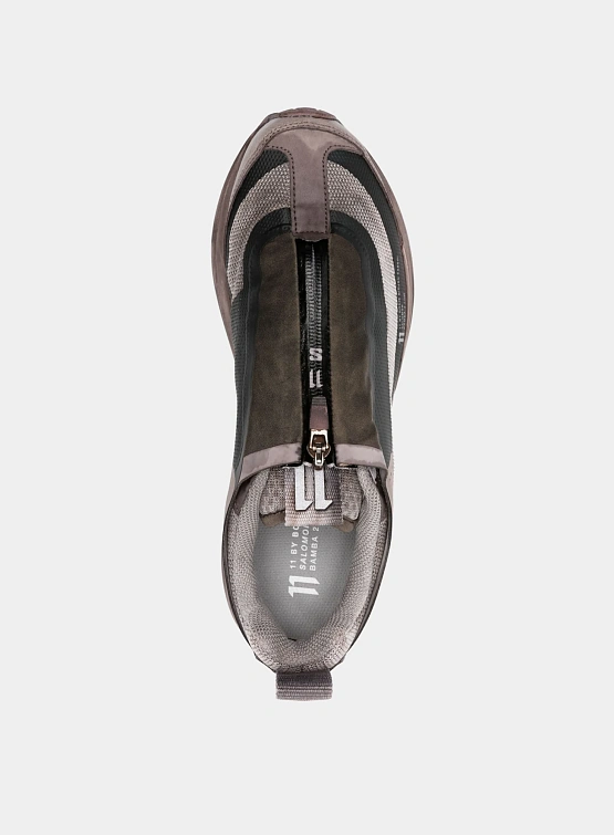 Кроссовки 11 by Boris Bidjan Saberi x Salomon Bamba2 Low Dirty Grey