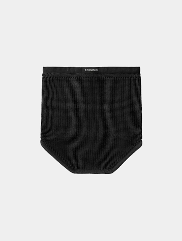 Шарф-снуд C.P. Company Extrafine Merino Wool Black