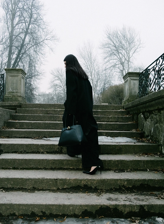 Cумка Marine Serre Smooth Leather Aurora Black