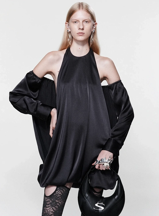 Сумка SRVC Cable Leather Bag Black