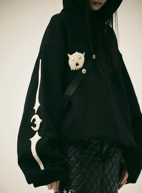 Худи Thug Club TC Angels Black