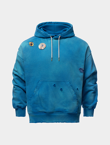 Худи Siniy Vsadnik Patched Sapphire Hoodie Royal Navy