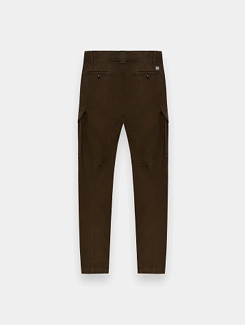 Брюки C.P. Company Stretch Sateen Cargo Lens Ivy Green