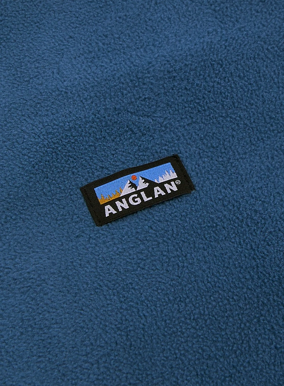 Двусторонняя флисовая куртка ANGLAN Reversible Hiker Blue/Orange