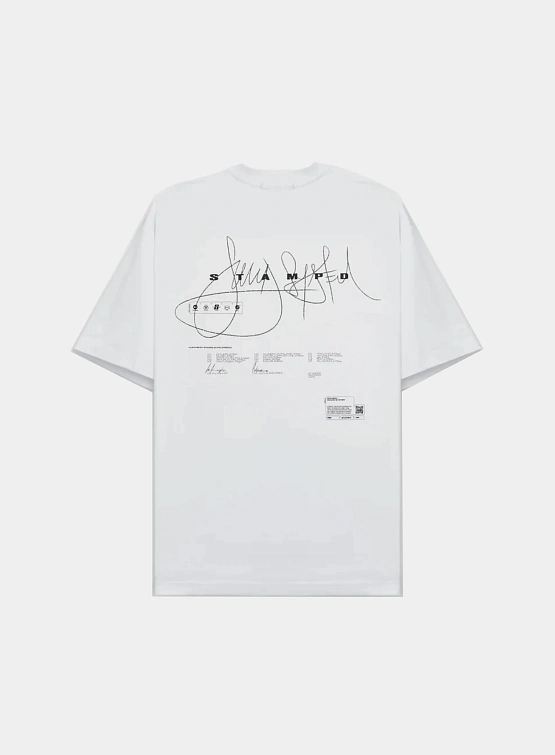 Футболка Stampd FW24 Sound System Relaxed White