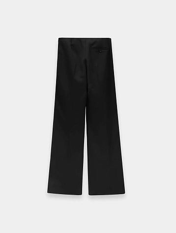 Женские брюки MUGLER Low Waist Tuxedo Black