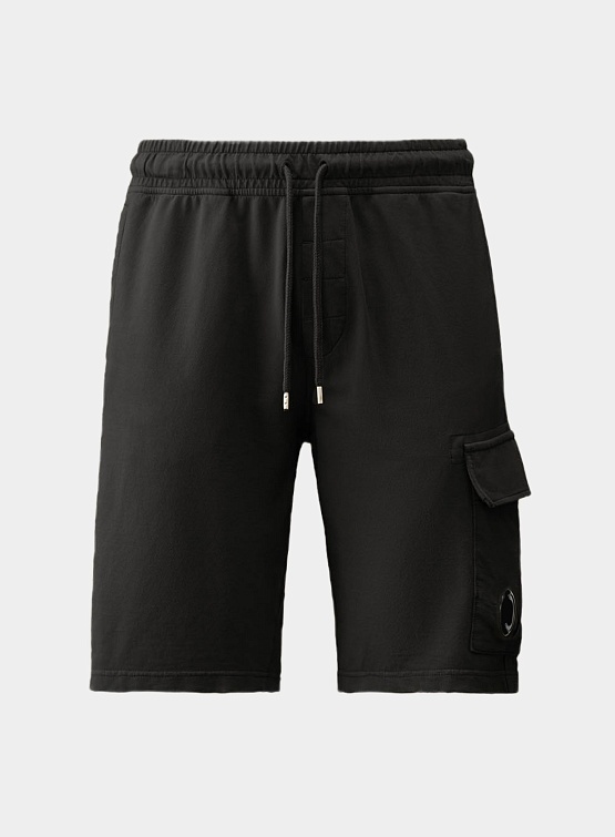 Шорты C.P. Company Pocket Lens Sweat Short Black