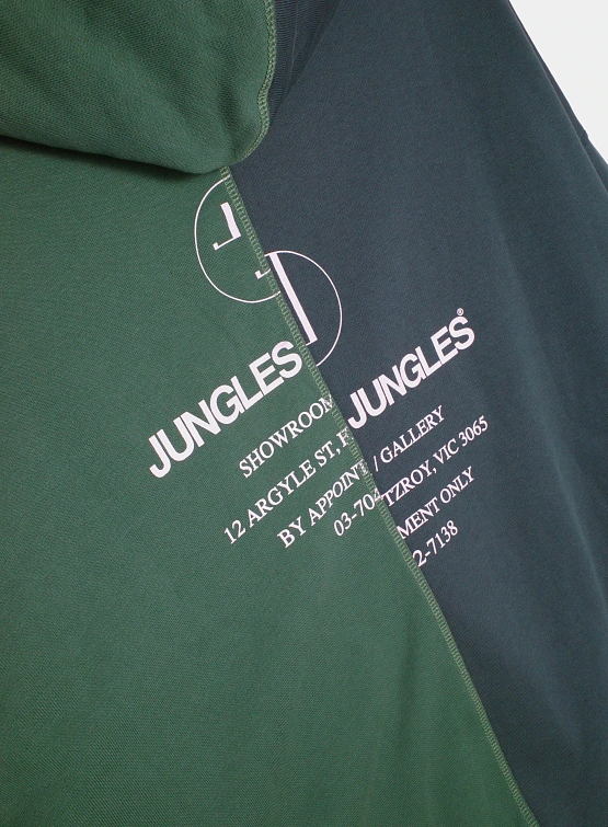 Зип-худи Jungles Jungles Appointment Only Split Green