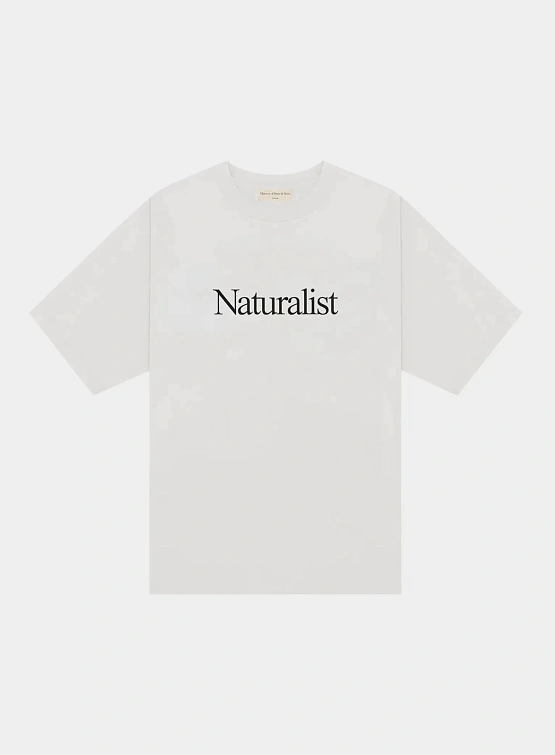Футболка MUSEUM OF PEACE & QUIET Naturalist T-Shirt White