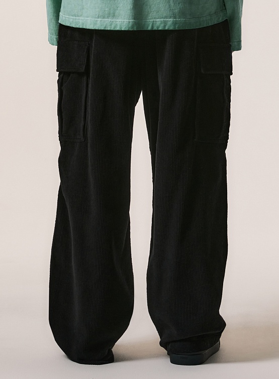 Брюки LMC Corduroy Wide Cargo Pants Black