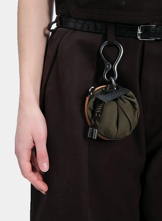 Ключница COTE&CIEL Keychain Aóos Nano Cargo Green