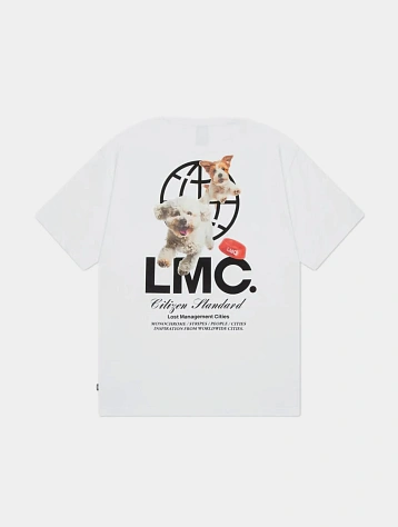 Футболка LMC Flying Puppy Tee White