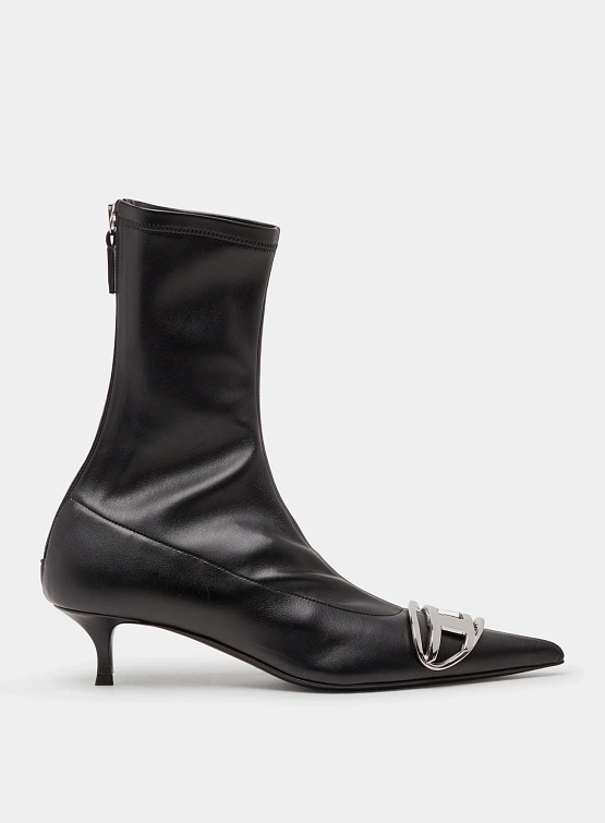 Женские полусапоги Diesel D-Venus Kittie Black