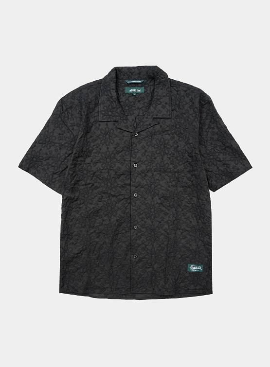 Рубашка Afield Out Floral Button Up Black