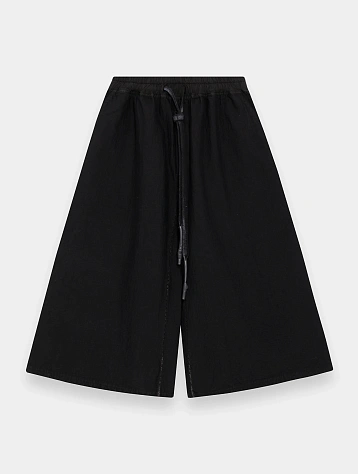 Шорты ISAAC SELLAM Court Cargo Gaufre Noir