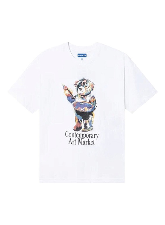 Футболка MARKET Art Market Bear T-Shirt Black