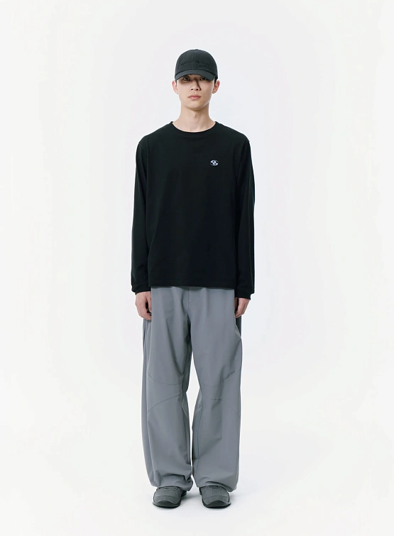 Лонгслив SAN SAN GEAR Logo L/S Black