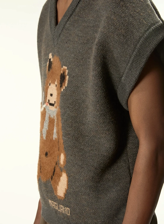 Жилет Magliano Teddy Bear Vest Hazelnut