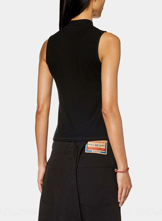 Женский топ Diesel T-Mokky-Sl-Microdiv Black