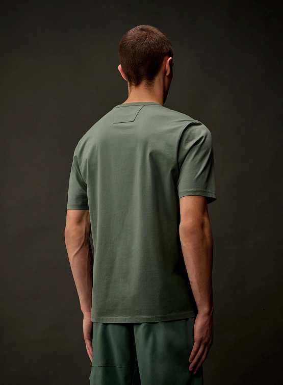 Футболка C.P. Company Metropolis Series Mercerised Sea Spray