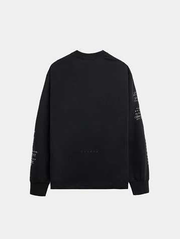 Лонгслив Stampd LS Locations Relaxed Tee Black