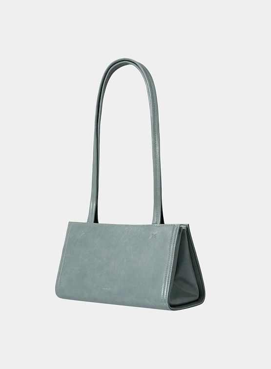 Женская сумка STAND OIL Oblong Tiny Denim Blue