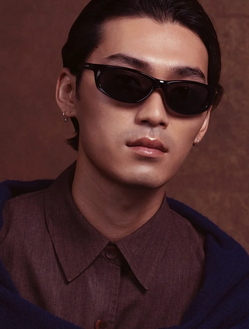 Очки Bonnie Clyde Darling Black & Black Lens