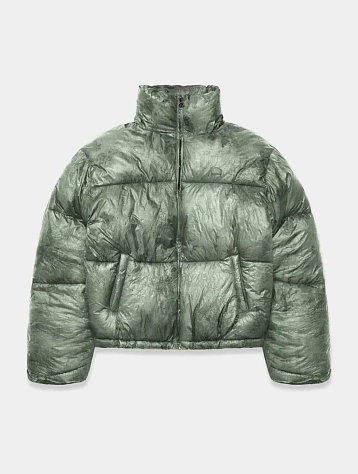Пуховик RETERNITY Wrinkled Puffer Jacket Déliria Green