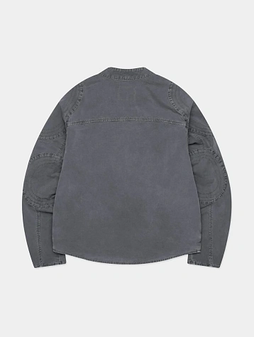 Куртка LMC Pigment Dyed Oval Globe Biker Jacket Grey