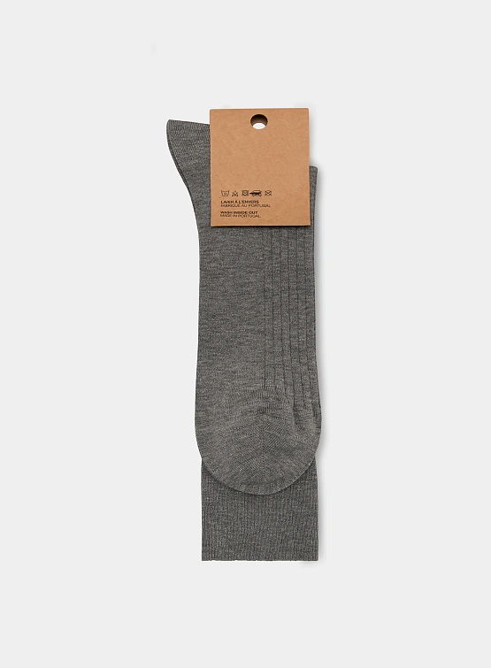 Носки A.P.C. Socks Grey