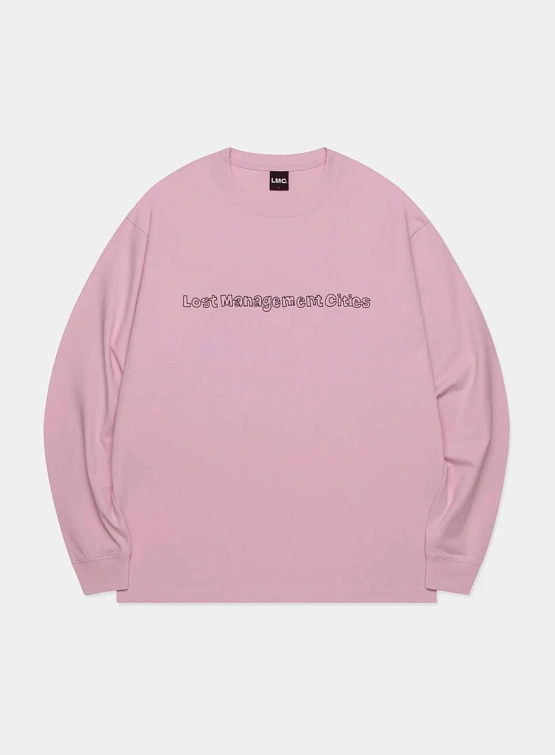 Лонгслив LMC Fn Doodle Long Slv Tee Indi Pink