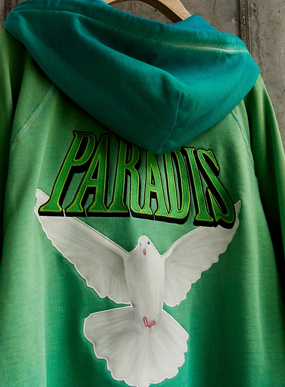 Зип-худи 3.PARADIS Dove Zip Hooded Green