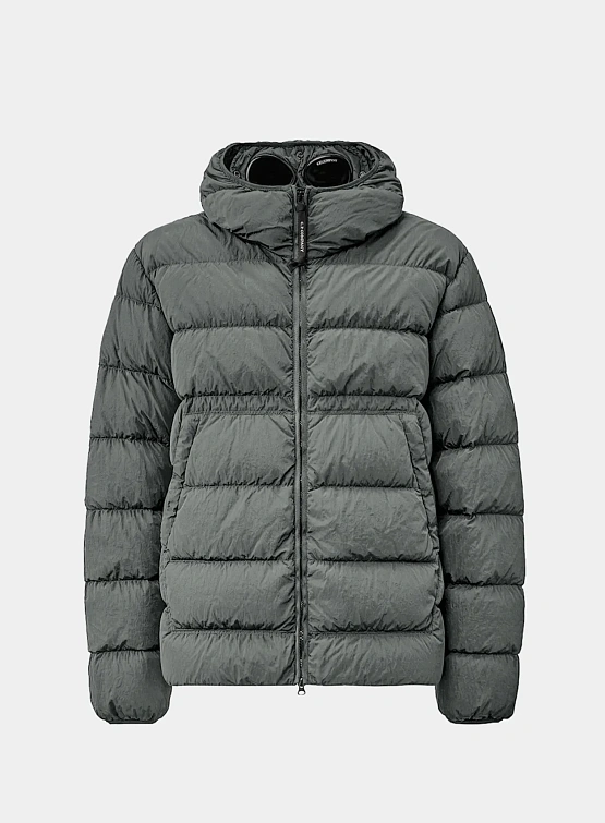 Пуховик C.P. Company Chrome-R Goggle Down Gunmetal