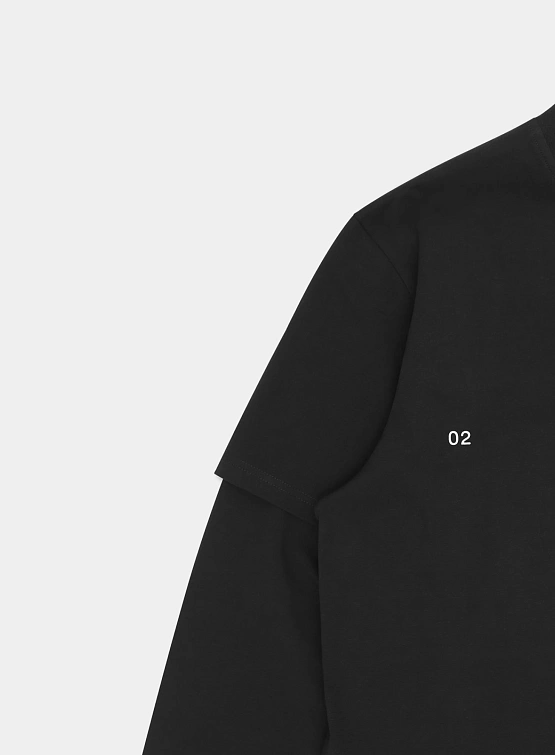 Лонгслив HELIOT EMIL Fulgens L/S Black