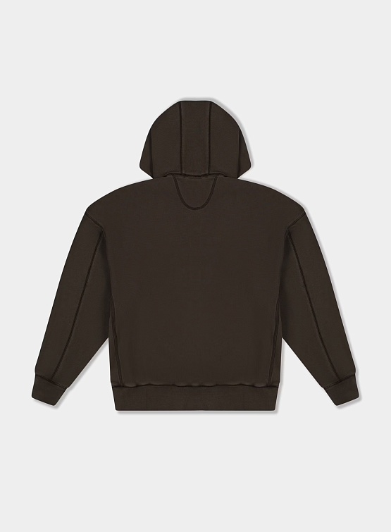 Зип-худи HAL STUDIOS Haus Hooded Sweatshirt Coffee