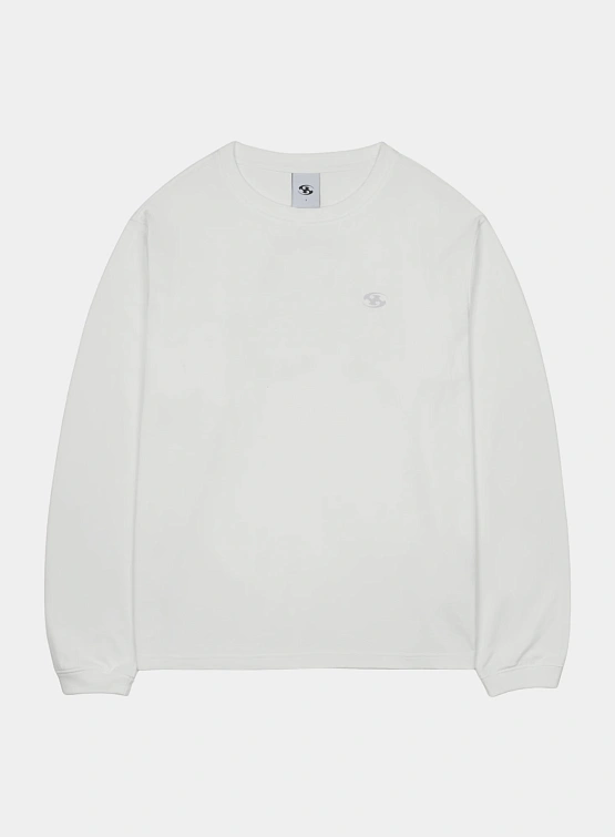 Лонгслив SAN SAN GEAR Logo L/S White