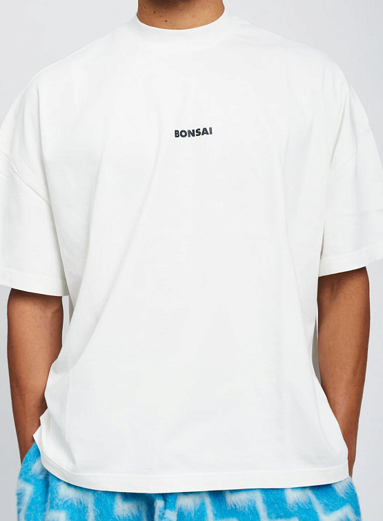 Футболка BONSAI Box Logo Tee White