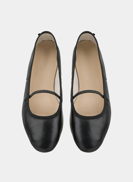 Женские балетки A.P.C. Swan Ballet Flats Noir