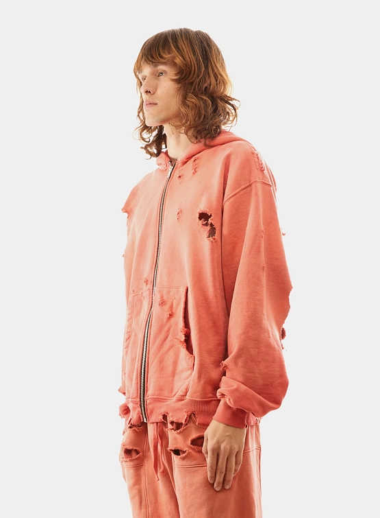 Зип-худи ALCHEMIST Philip Zip-up Hoodie Aged Red