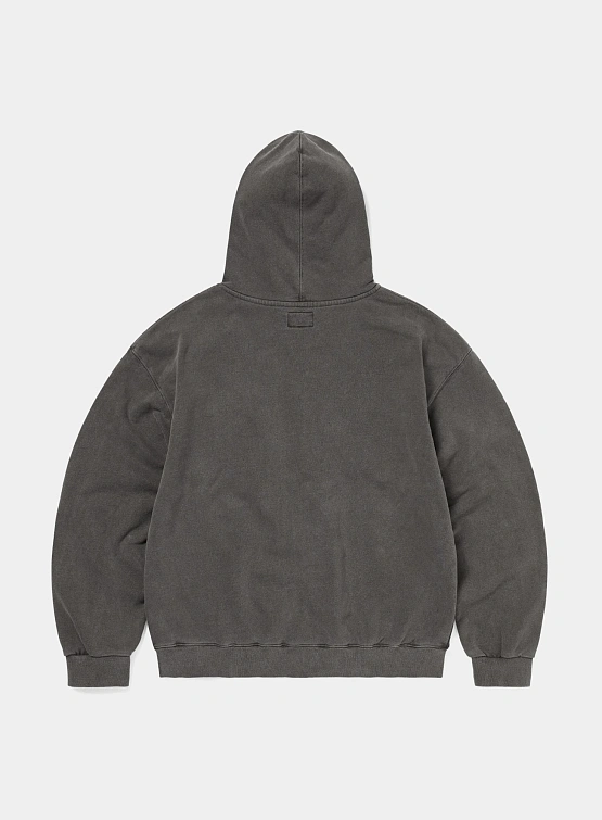 Зип-худи thisisneverthat Waffle Lined Charcoal