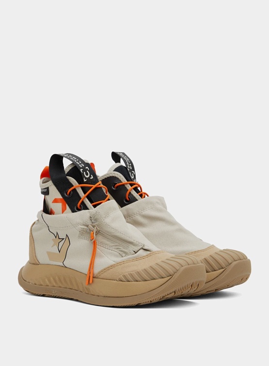 Кроссовки Converse Utility Hi Beige/Orange