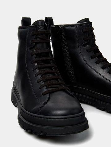 Ботинки Camper Brutus+ Leather Mid Boots Black