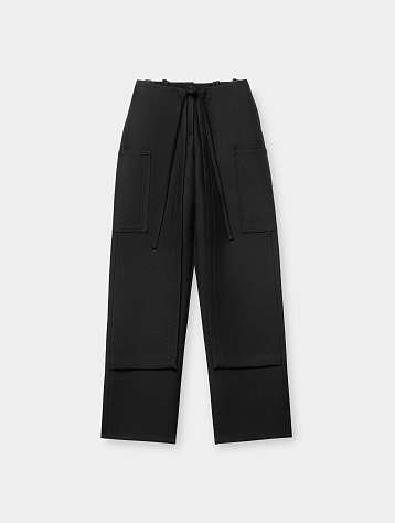 Брюки Sunnei Long Panel Pants Black