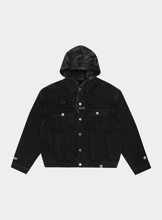 Джинсовая куртка AAPE Lightweight Jacket Black