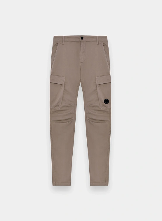 Брюки C.P. Company Stretch Sateen Ergonomic Cargo Vintage Khaki