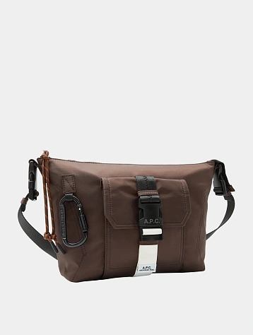Сумка A.P.C. Besace Trek Brown