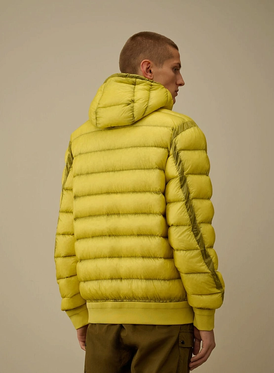 Пуховик C.P. Company D.D. Shell Hooded Down Green Sheen