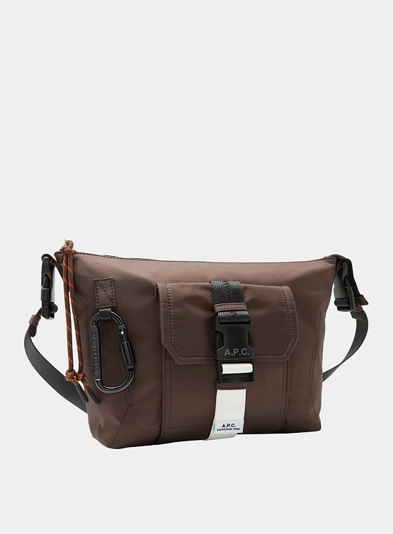 Сумка A.P.C. Besace Trek Brown